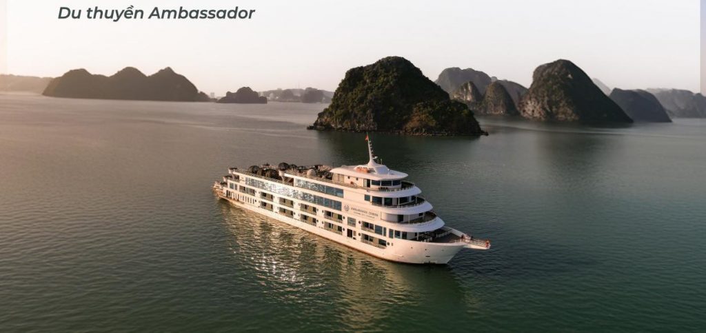 Du thuyền Ambassador II tạm ngừng dịch vụ ngày 05 và 06/11/2025